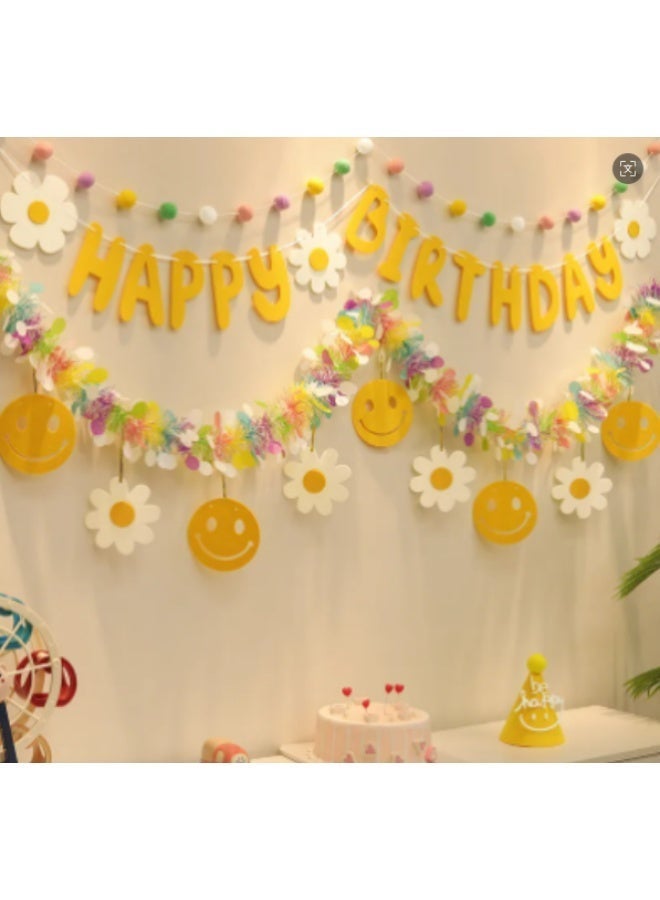 عالم البالونات لافتات عيد ميلاد سعيد، لافتات حروف ملونة مخصصة، زينة أعياد ميلاد للأطفال والرضع والكبار، لوازم الحفلات - Image 3